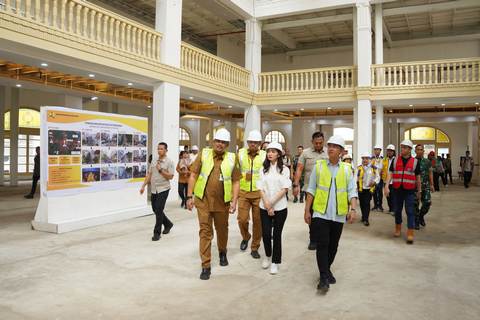 Wali Kota Medan Dampingi Wapres RI Tinjau Revitalisasi Gedung Warenhuis