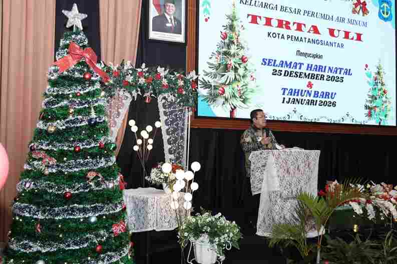 Wali Kota Ajak Jadikan Pesan Natal Landasan Pelayanan Tirta Uli