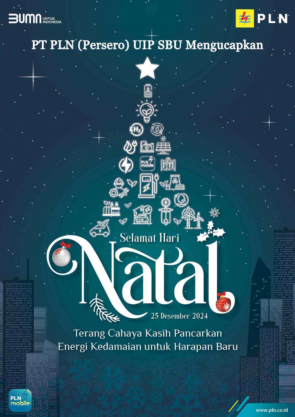 Selamat Hari Natal 2024 dan Tahun Baru 2025